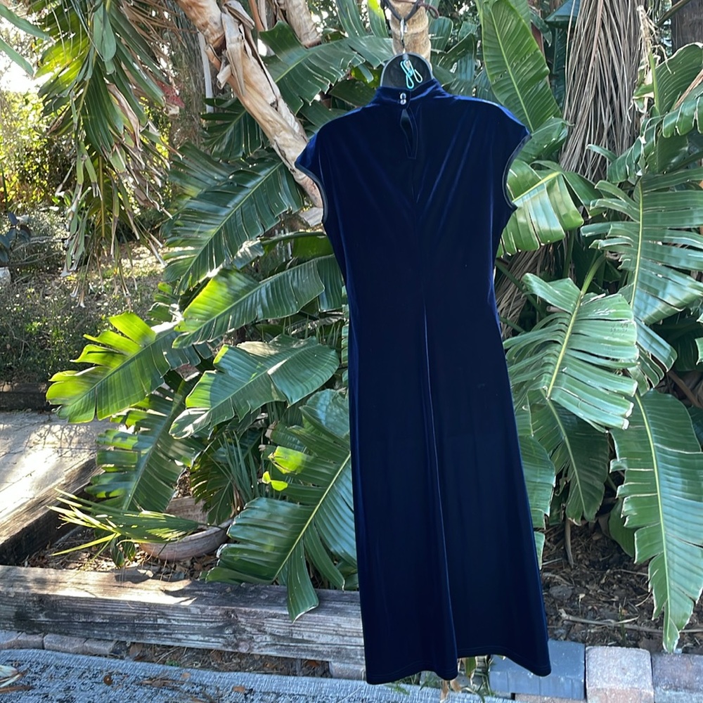 Vintage velvet dress - Picture 6 of 8